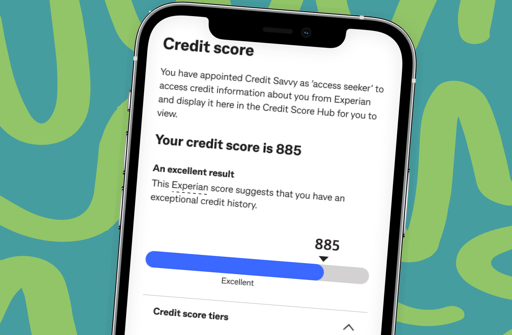 Find out more about our free credit score service inside the CommBank app.